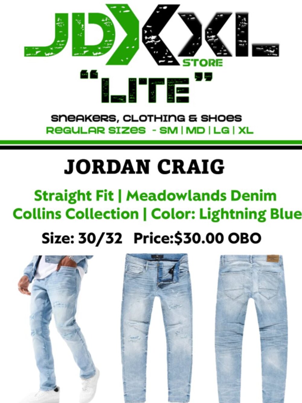 Jordan Craig Men's Designer Jeans